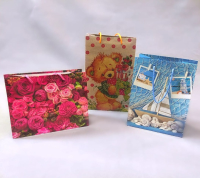 Пакет подарочный 60