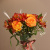 Букет из оранжевых роз в вазе. Сет N 82234