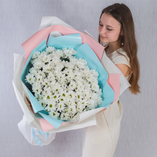 Букет-гигант из 15 хризантем 36151